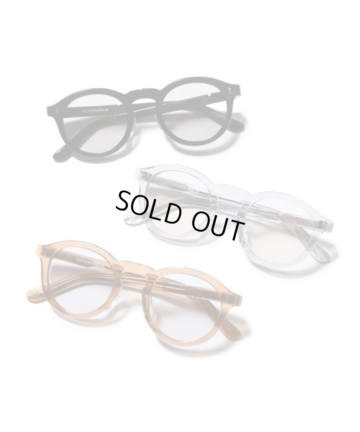 画像1: ＜50％OFF＞【VIRGOwearworks】Supreme glasses (1)