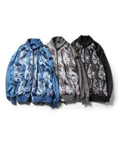 画像2: 【VIRGOwearworks】Wave reversible blouson  (2)