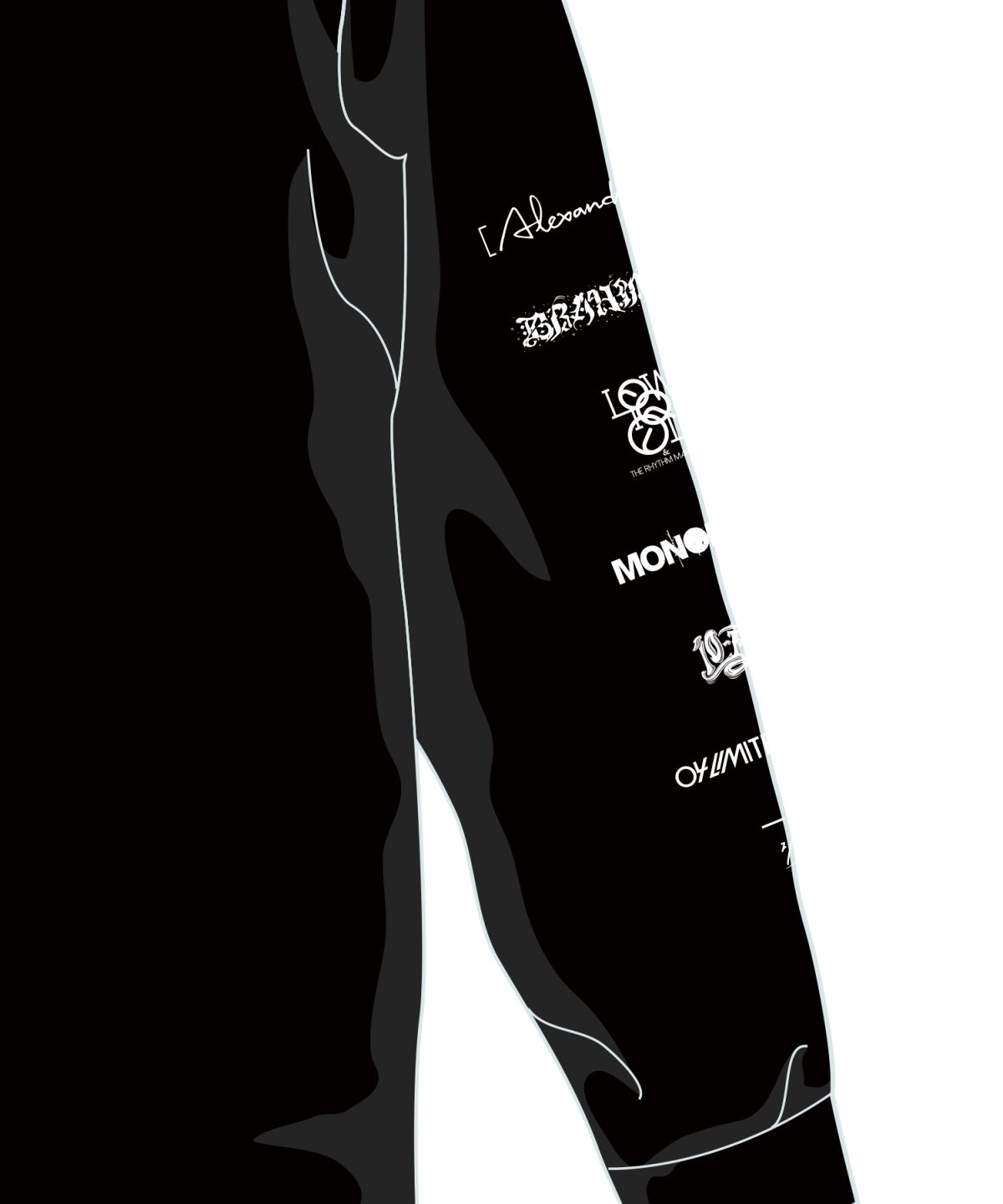 画像10: 【L.U.T.D GIGS】LUTD LOGO L/S (10)