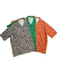 画像1: ＜5月入荷予定　先行予約＞【SALT&MUGS】Leopard Name Shirt (1)