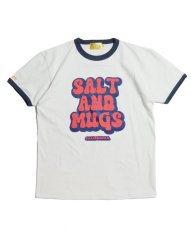画像4: ＜6月入荷予定　先行予約＞【SALT&MUGS】70s Pop Logo Ringer Tee (4)