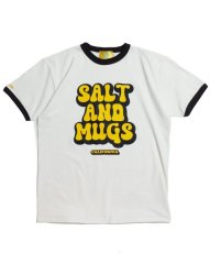 画像2: ＜6月入荷予定　先行予約＞【SALT&MUGS】70s Pop Logo Ringer Tee (2)