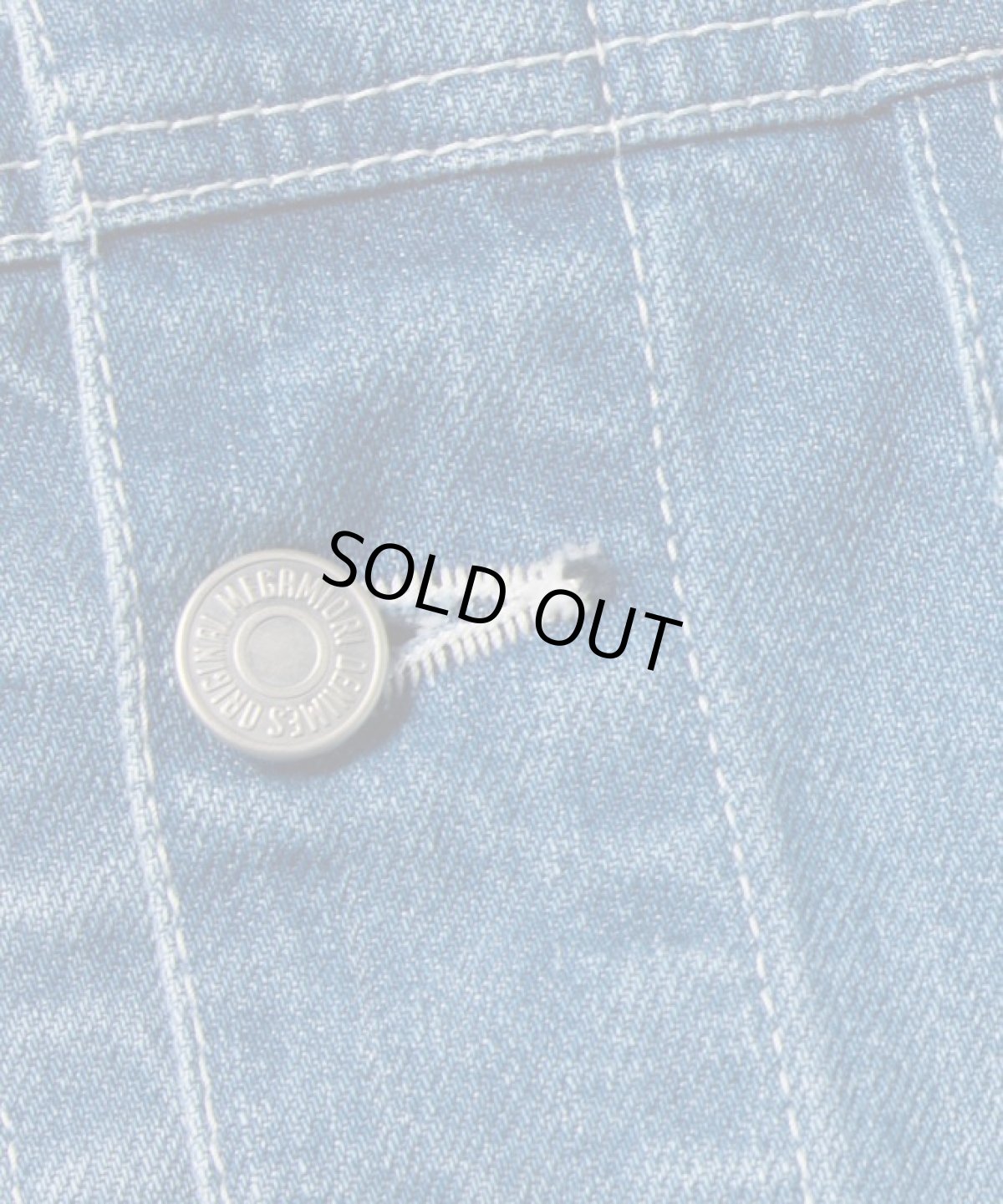 画像12: ＜20％OFF＞【VIRGOwearworks×女神織DENIMES】VGW Type-2 wide denim Jacket  (12)