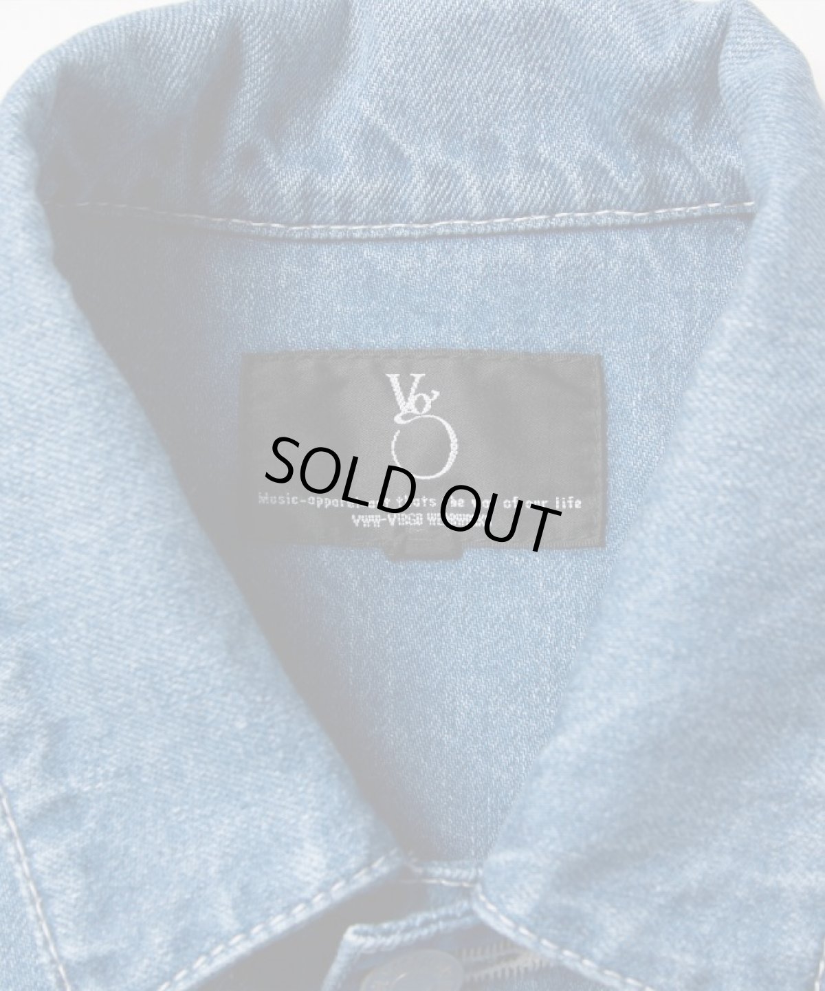 画像9: ＜20％OFF＞【VIRGOwearworks×女神織DENIMES】VGW Type-2 wide denim Jacket  (9)