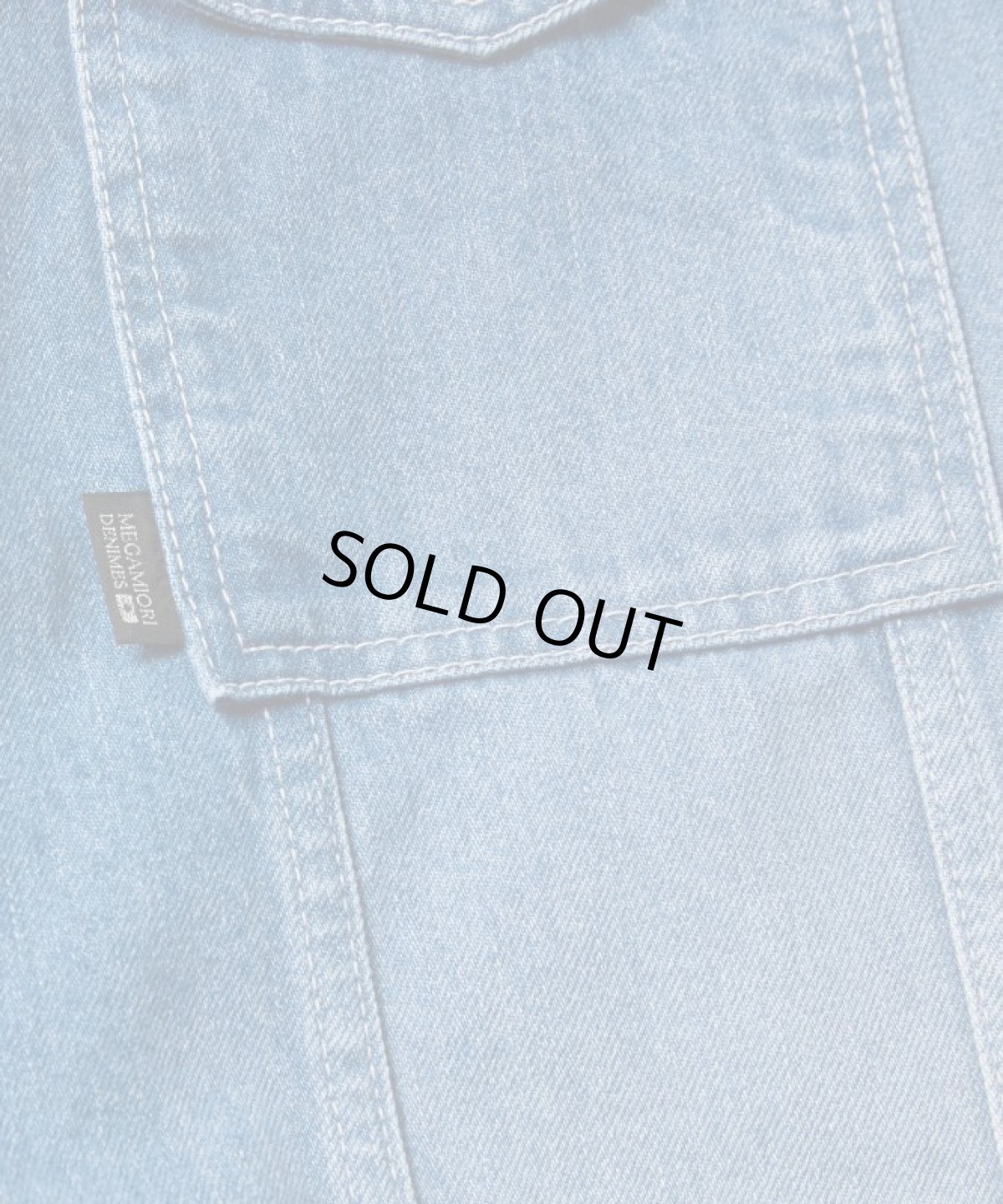 画像11: ＜20％OFF＞【VIRGOwearworks×女神織DENIMES】VGW Type-2 wide denim Jacket  (11)