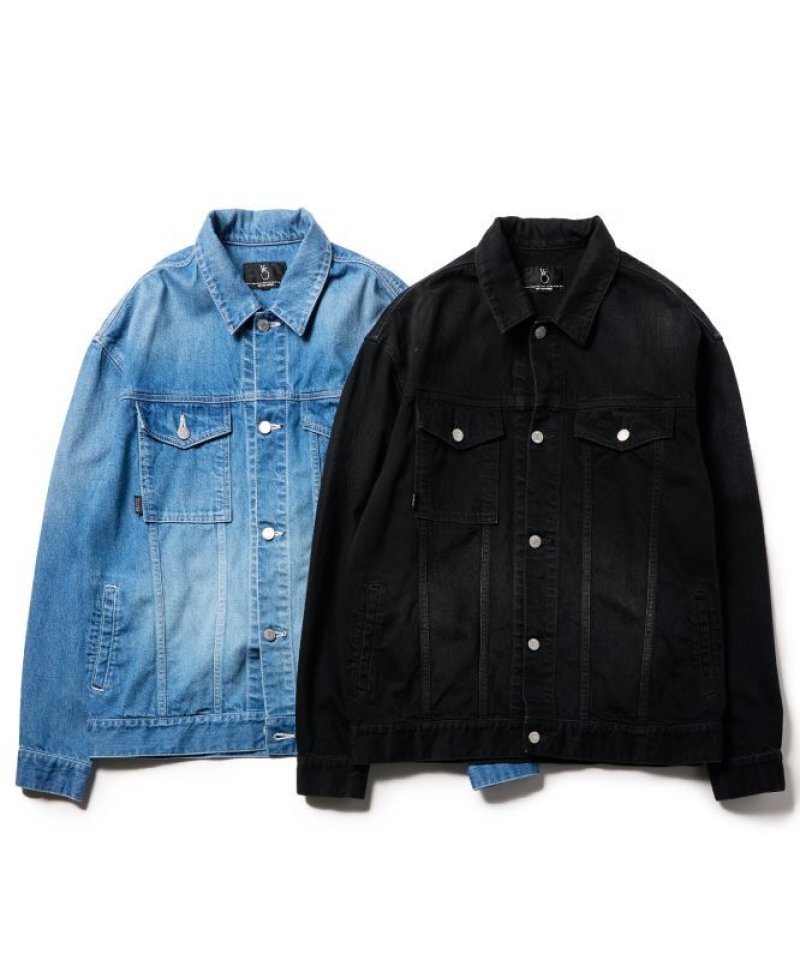 VIRGOwearworks×女神織DENIMES】VGW Type-2 wide denim Jacket - V