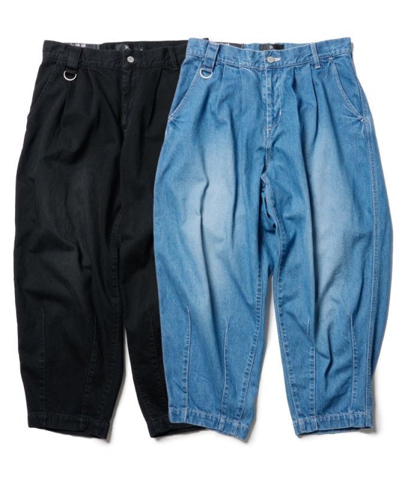 VIRGOwearworks×女神織DENIMES】VGW Type-2 wide denim pants