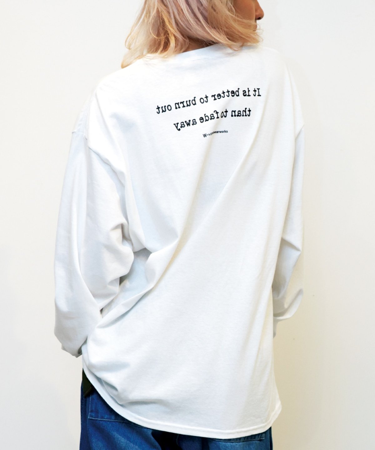 画像9: ＜20％OFF＞【W】W-mold logo lst (9)