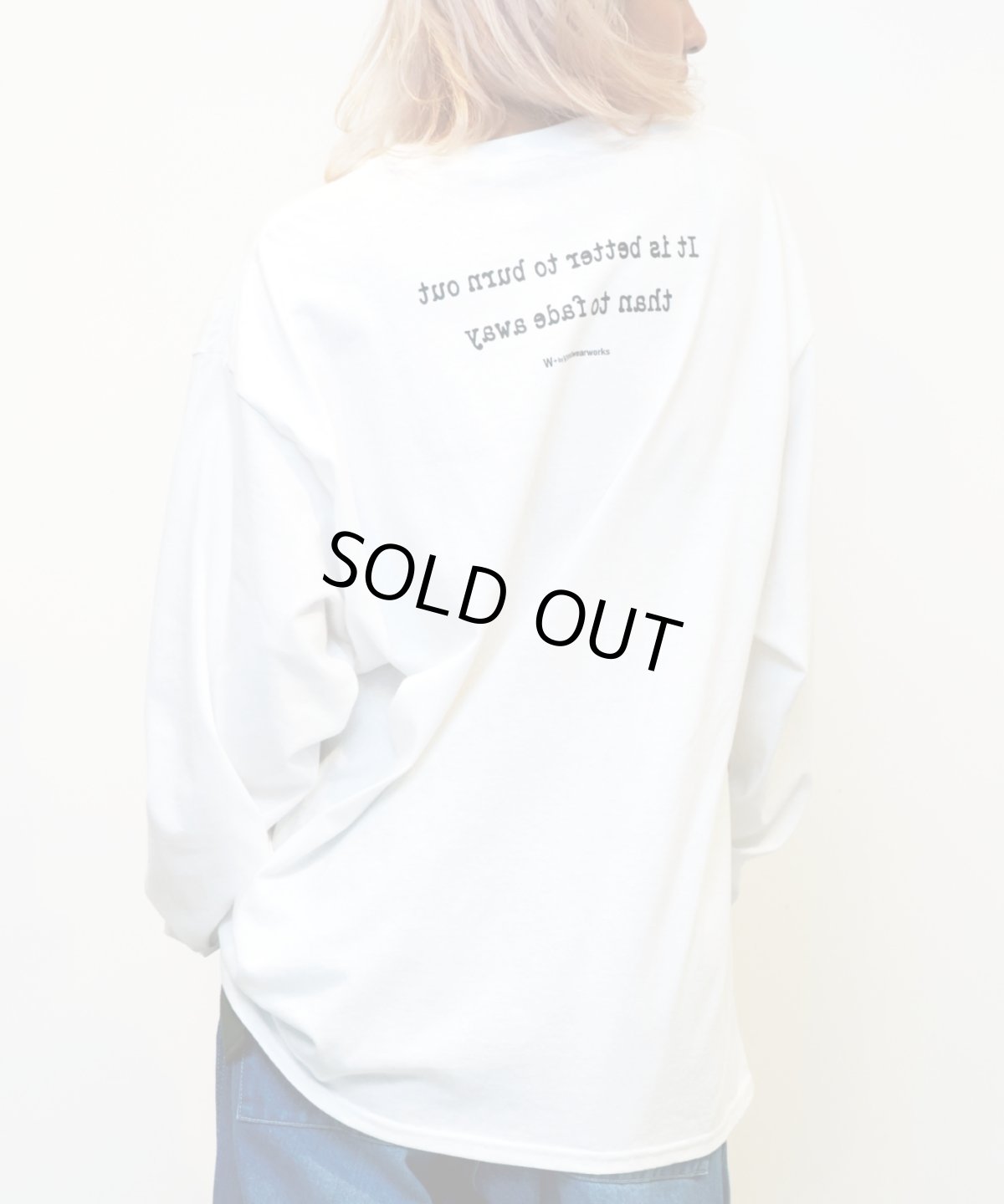 画像9: ＜20％OFF＞【W】W-mold logo lst (9)