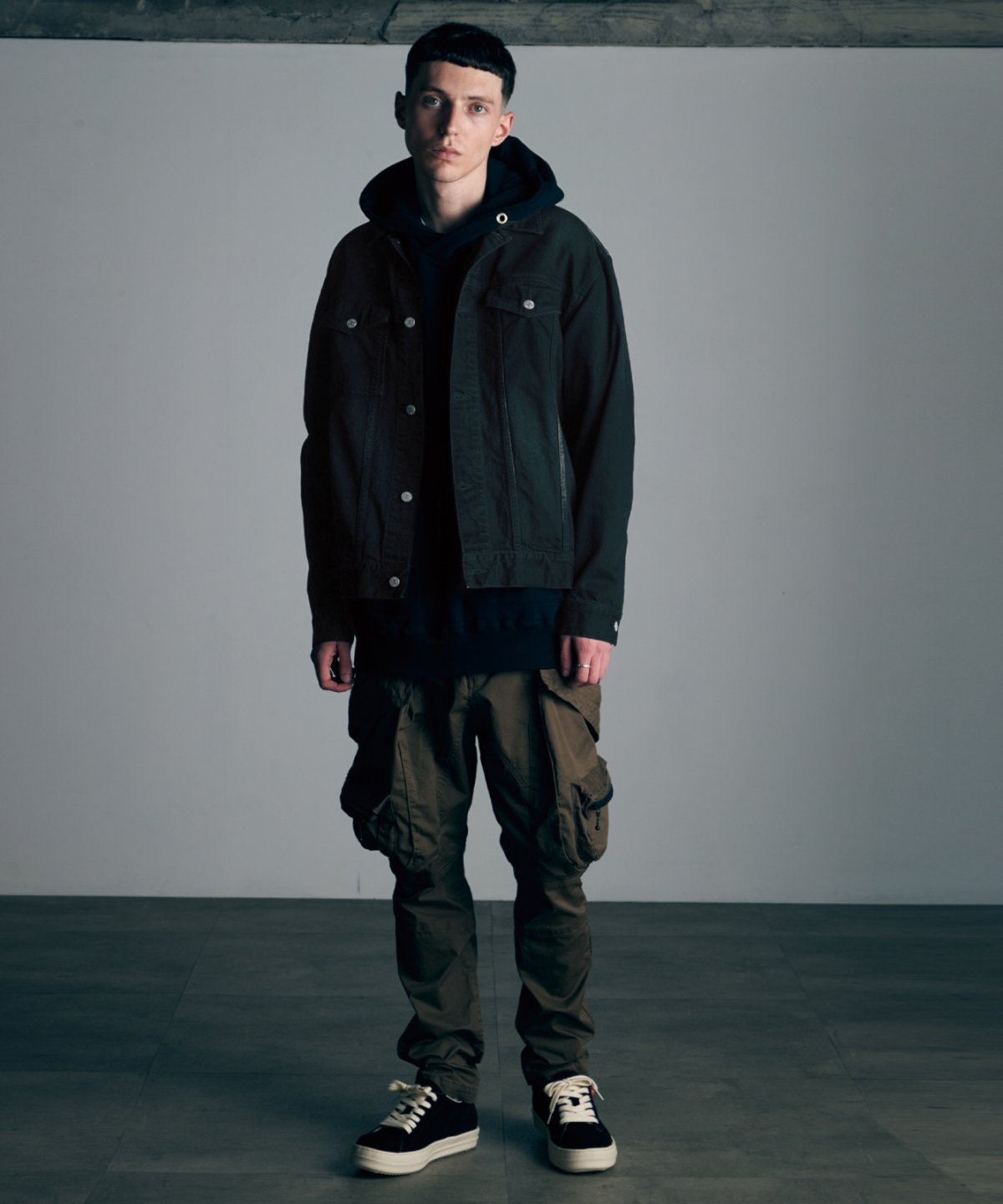 画像18: <30%OFF>【VIRGOwearworks×女神織DENIMES】VGW Type-2 wide denim Jacket  (18)