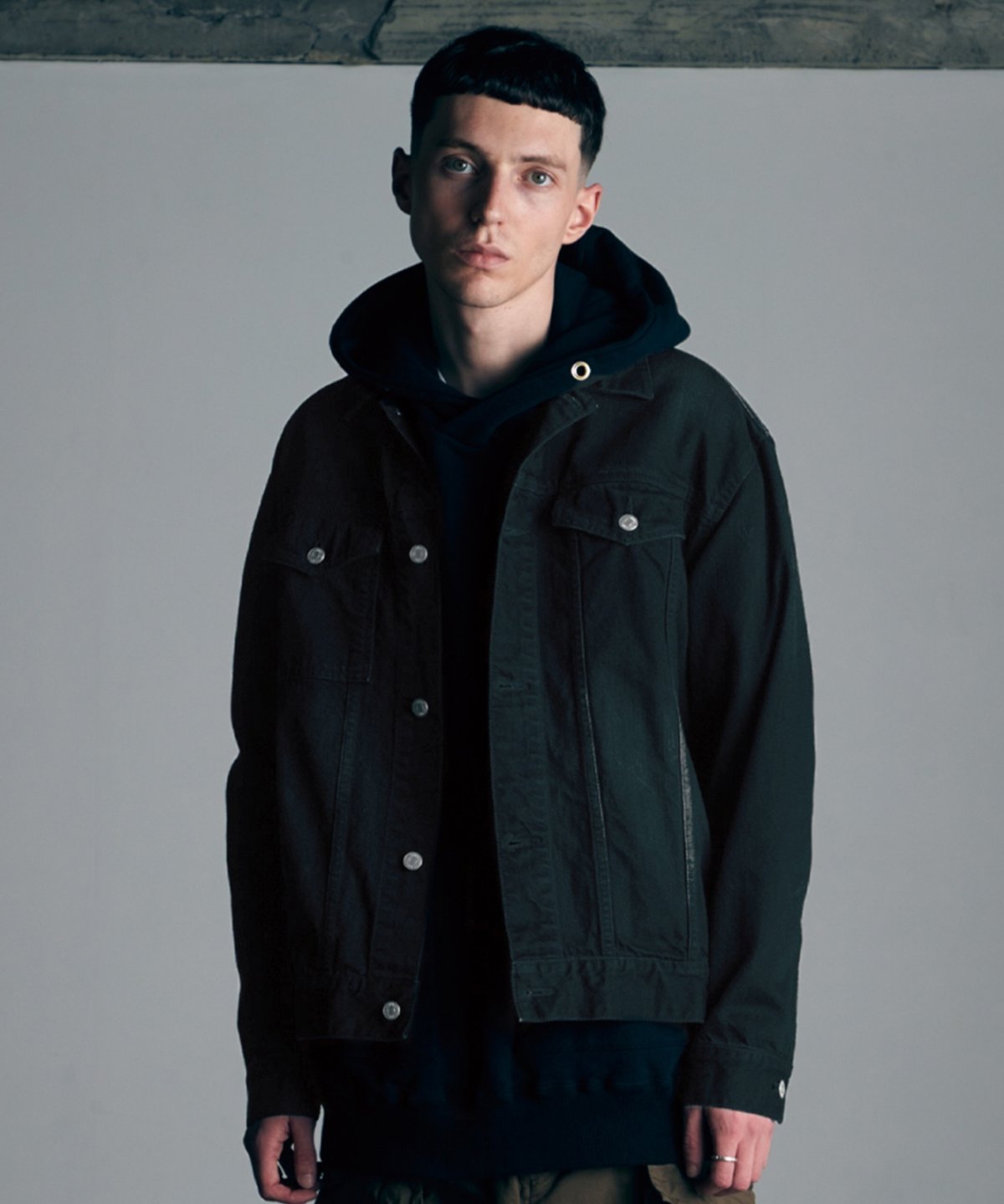 画像16: <30%OFF>【VIRGOwearworks×女神織DENIMES】VGW Type-2 wide denim Jacket  (16)