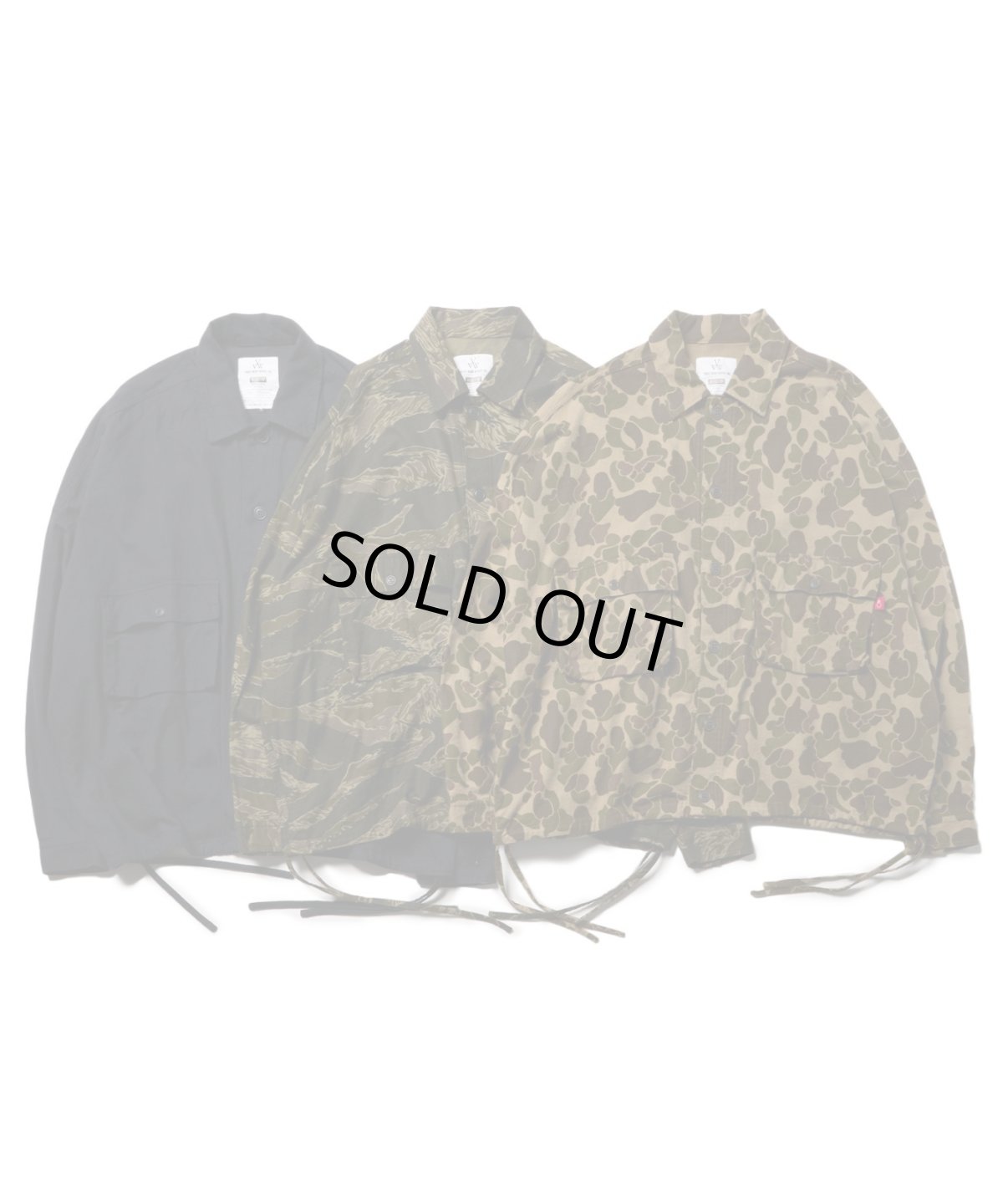 画像1: 【VIRGOwearworks】Wide and loose shirts jacket (1)