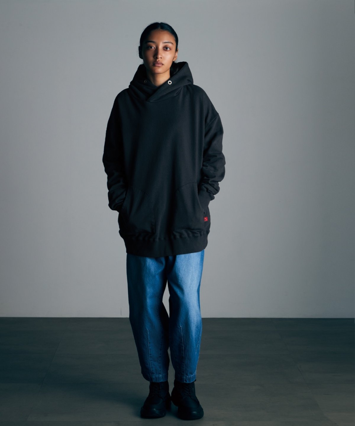 画像16: 【VIRGOwearworks】Organic sustainable collared hoodie (16)