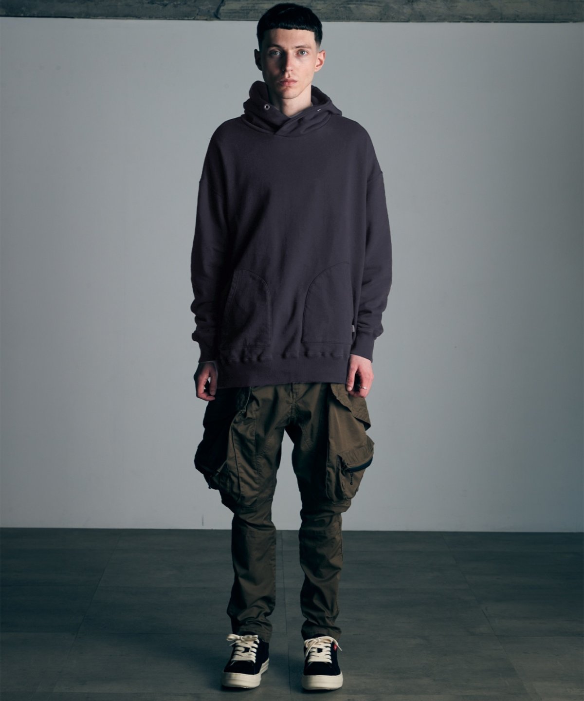 画像17: 【VIRGOwearworks】Organic sustainable collared hoodie (17)