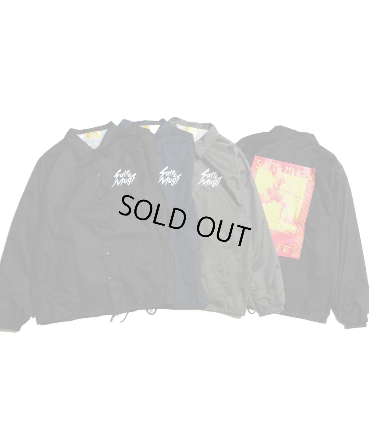 画像1: ＜30％OFF＞【SALT&MUGS】Jail Boarder Coach Jacket (1)