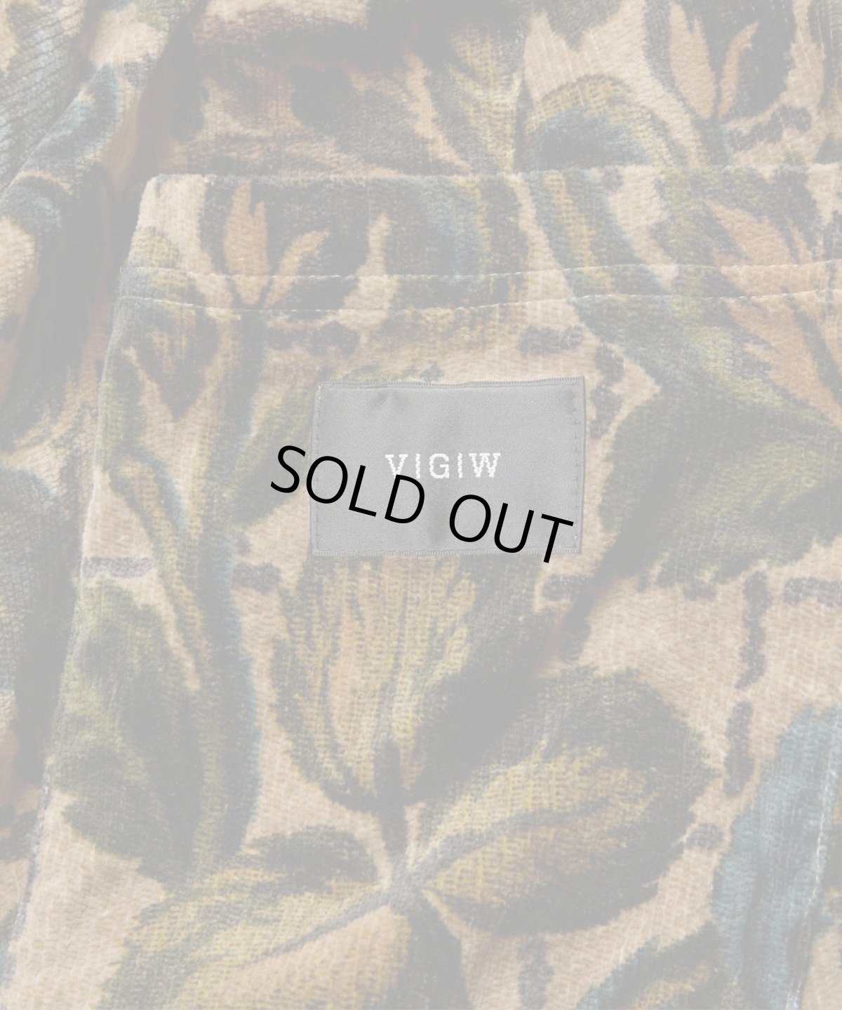 画像8: ＜30％OFF＞【VIRGOwearworks】Plant textile fat pants (8)