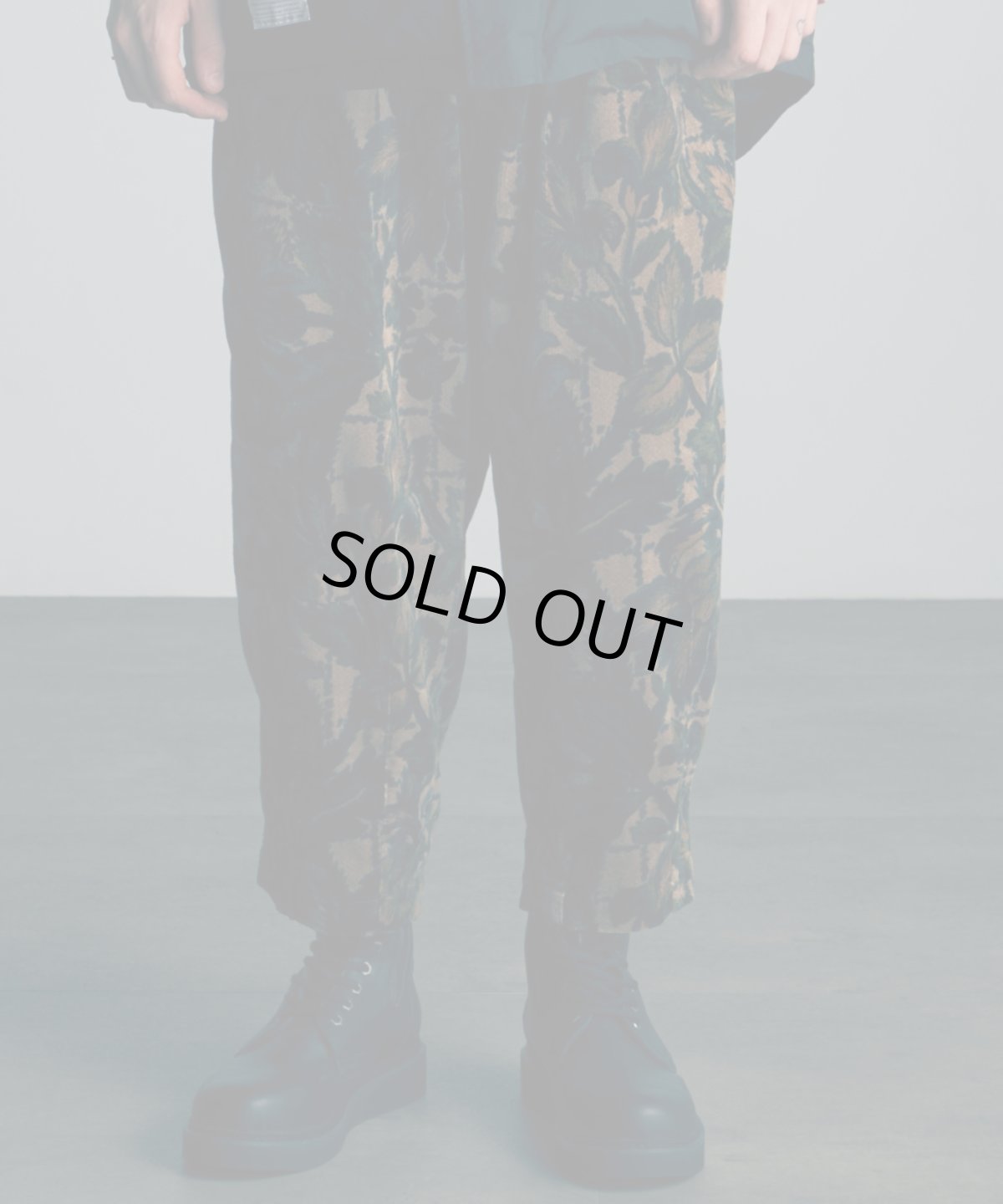 画像13: ＜30％OFF＞【VIRGOwearworks】Plant textile fat pants (13)