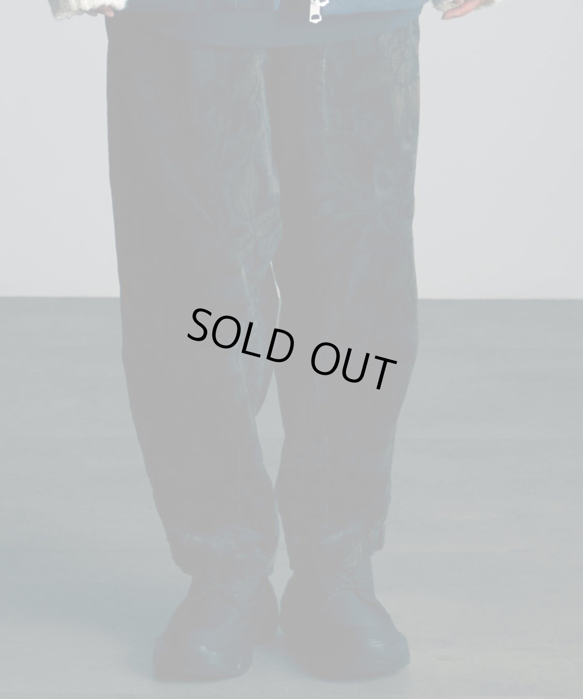 画像6: ＜30％OFF＞【VIRGOwearworks】Plant textile fat pants (6)