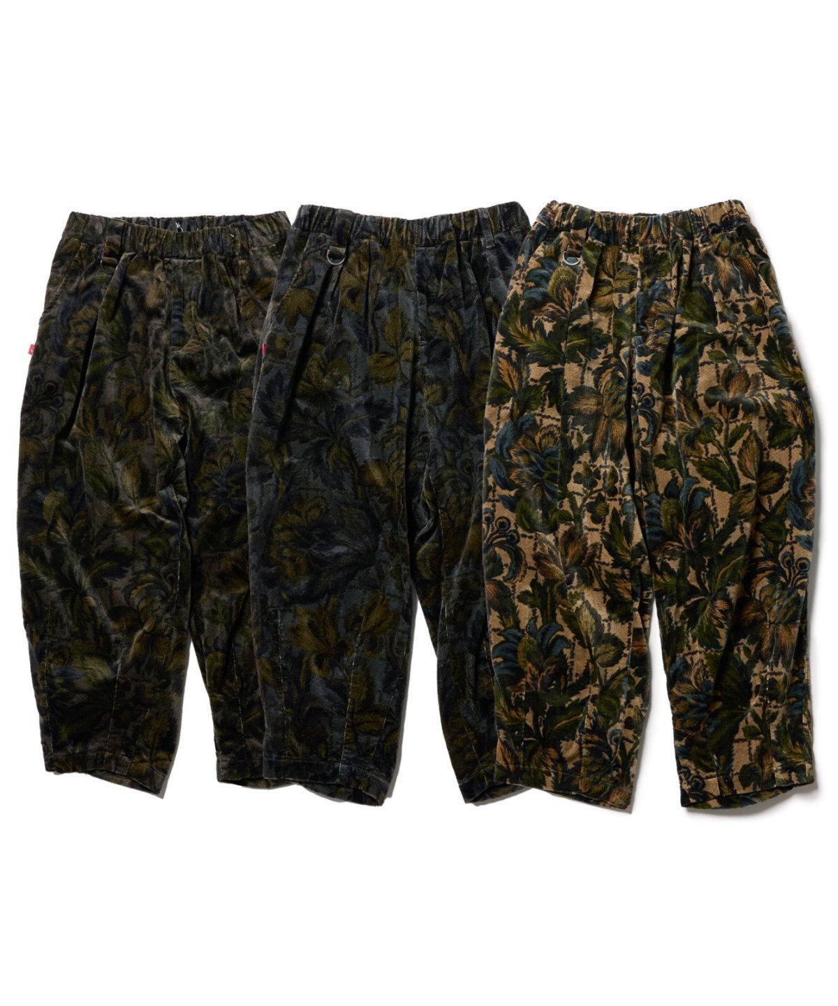 画像1: ＜30％OFF＞【VIRGOwearworks】Plant textile fat pants (1)