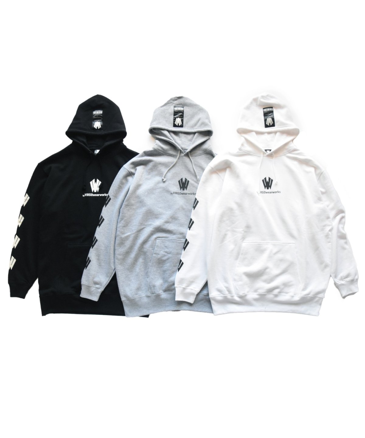 画像2: ＜30％OFF＞【W】W-square hoodie (2)