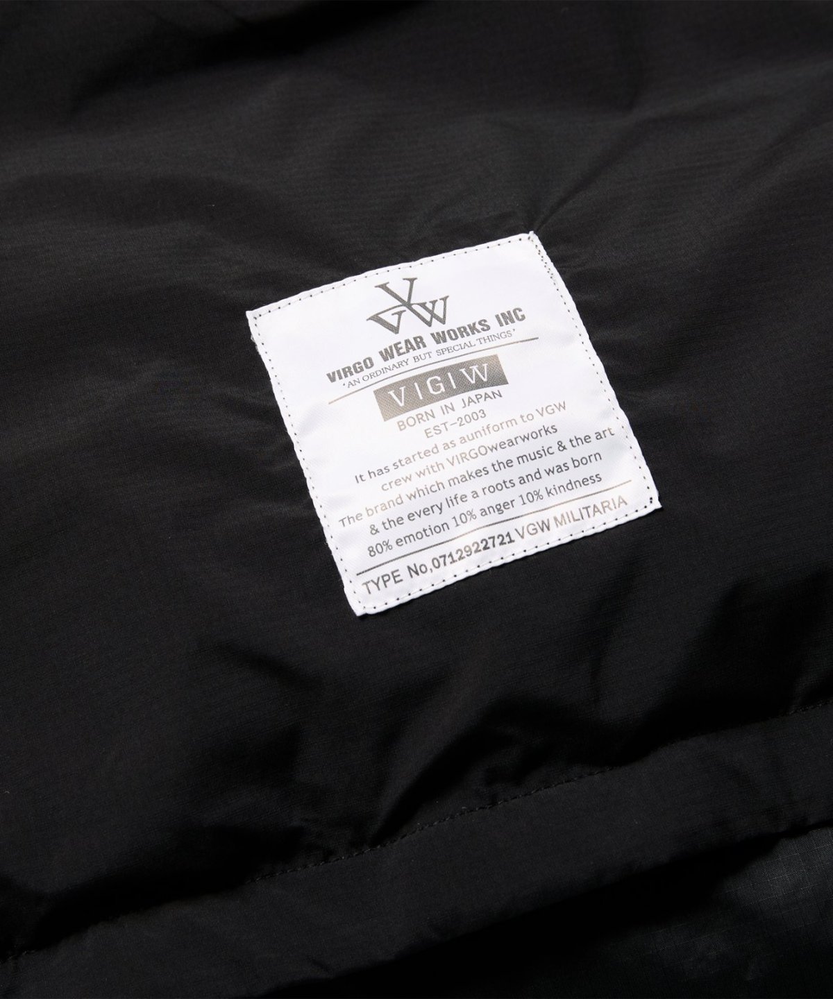 画像18: ＜20％OFF＞【VIRGOwearworks】Monster65 sustainable down (18)