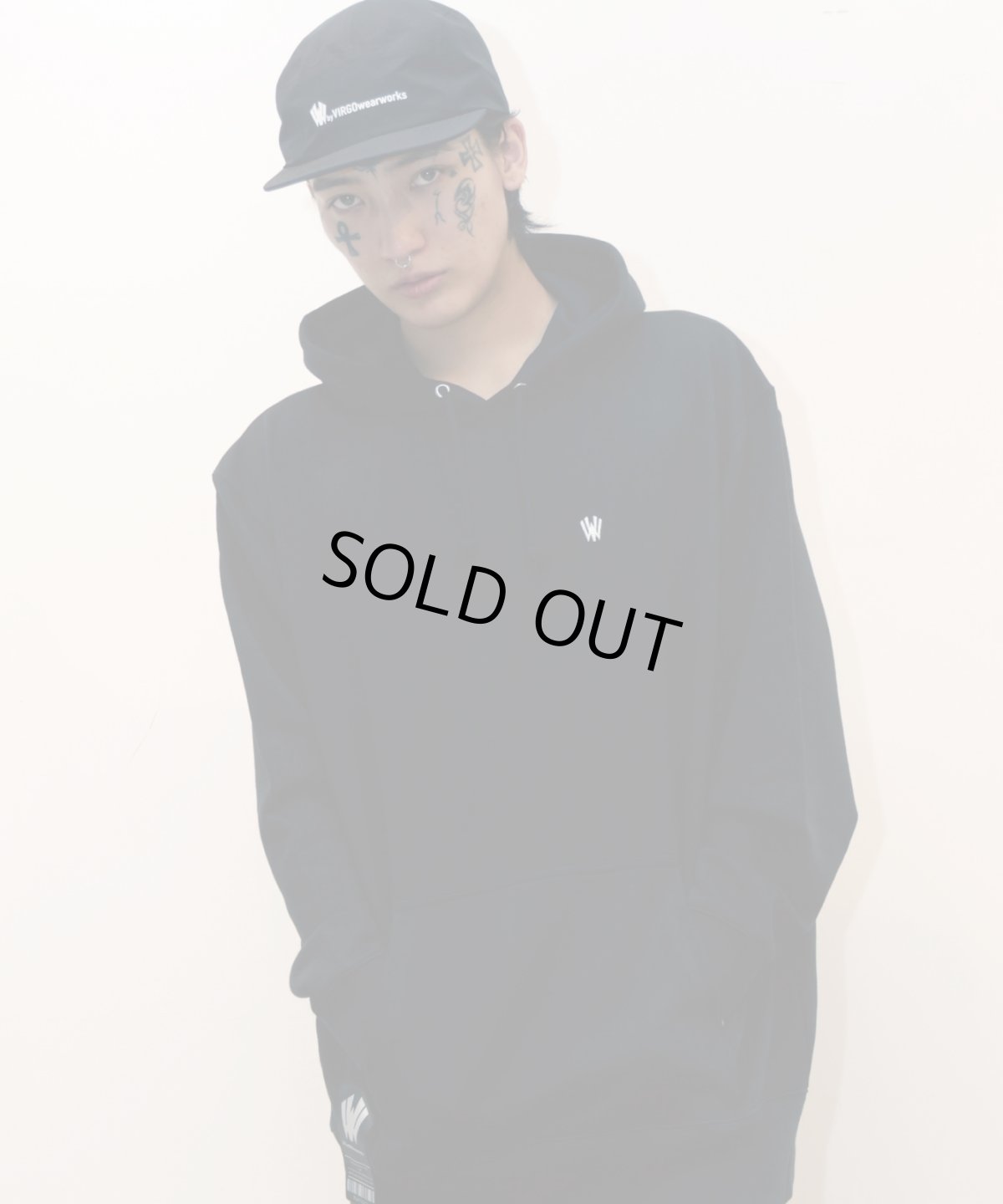 画像5: 【W】W-mini logo hoodie (5)