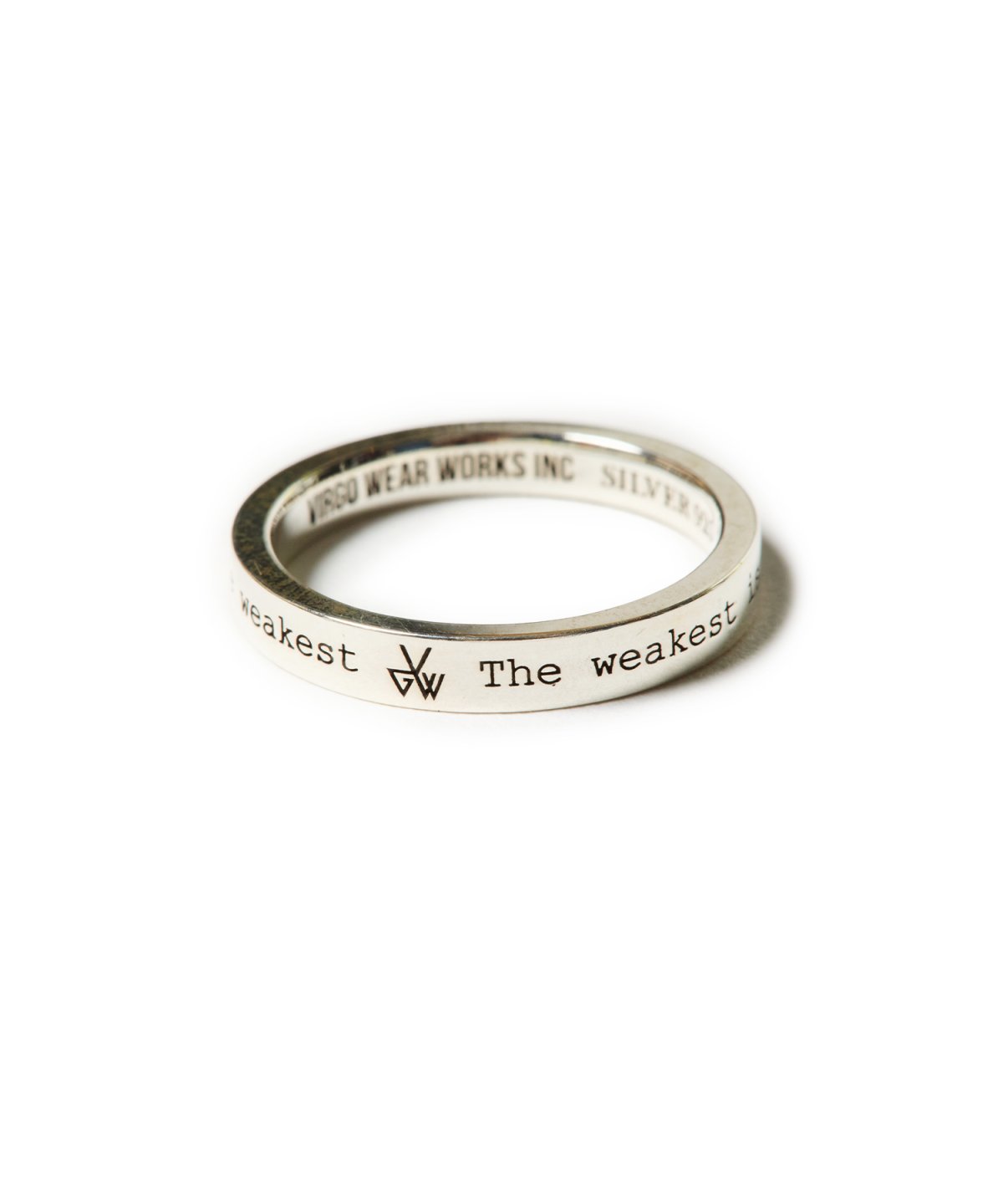 画像1: ＜30％OFF＞【VIRGOwearworks】Message pinky ring (1)