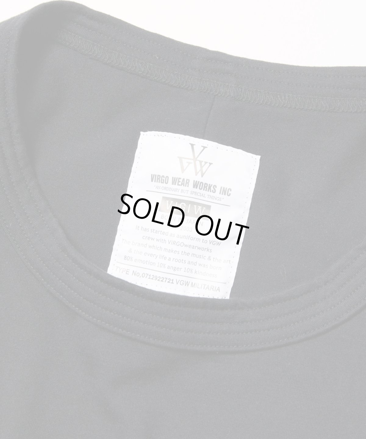 画像8: ＜直営店限定＞【VIRGOwearworks】New perfection L/S Logo [set-in sleeve] (8)