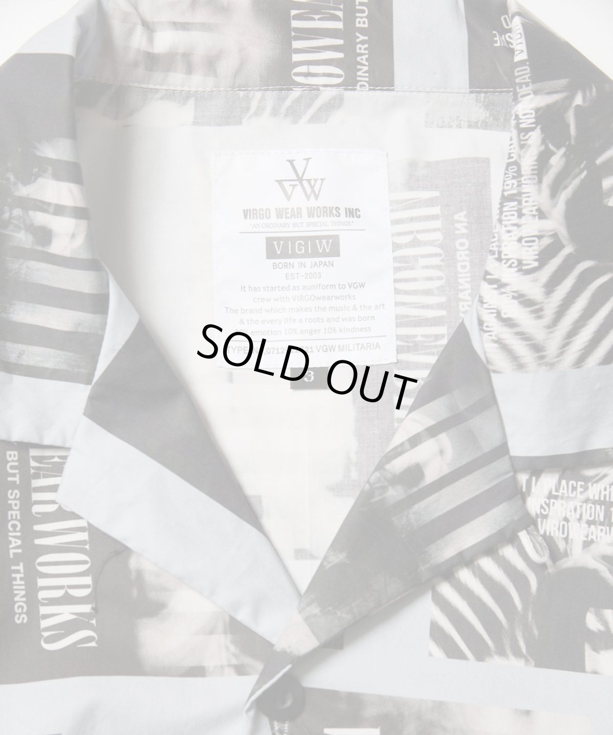 画像12: 【VIRGOwearworks】Photogenic shirts (12)