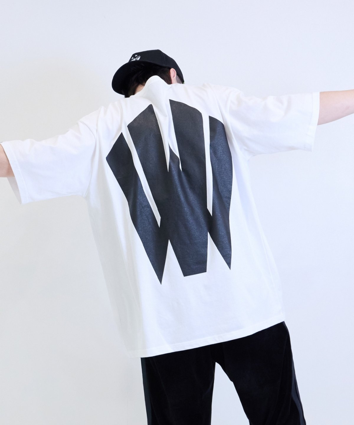 画像9: <再入荷>【W】Big logo Wide SSPT (9)