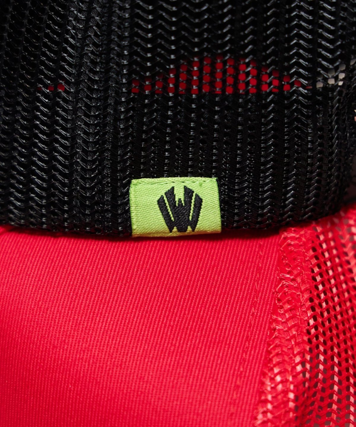 画像9: 【W】Face logo Mesh cap (9)