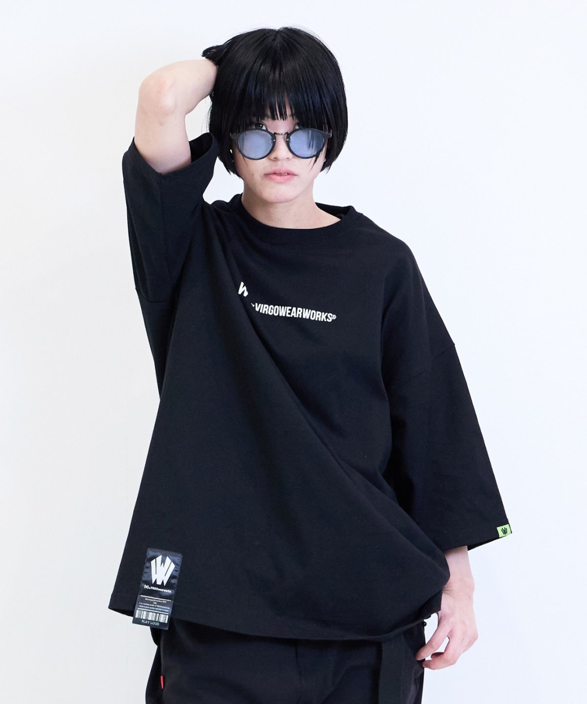 画像18: <再入荷>【W】Big logo Wide SSPT (18)