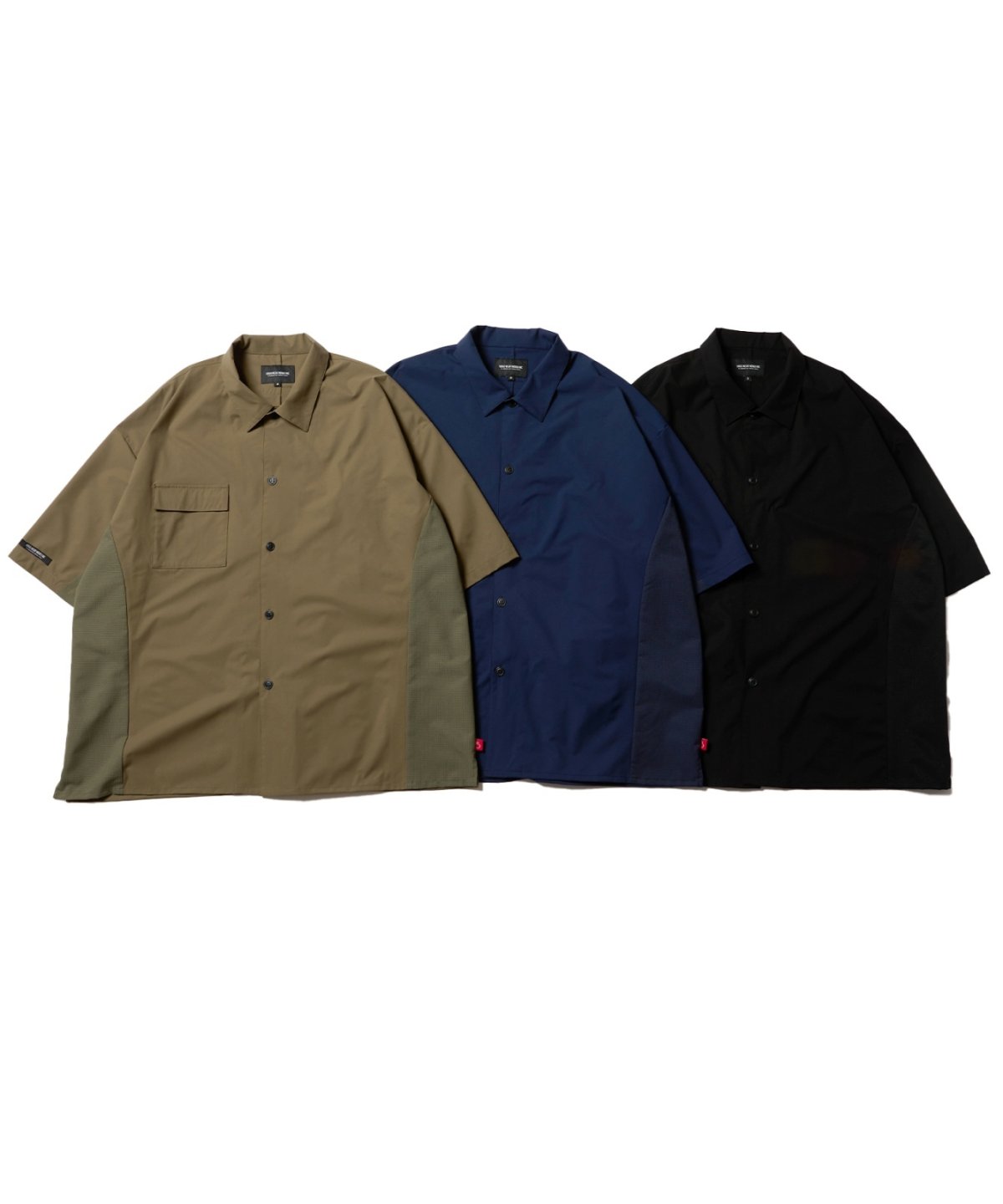 画像1: 【VIRGOwearworks】Solodots wide shirts (1)