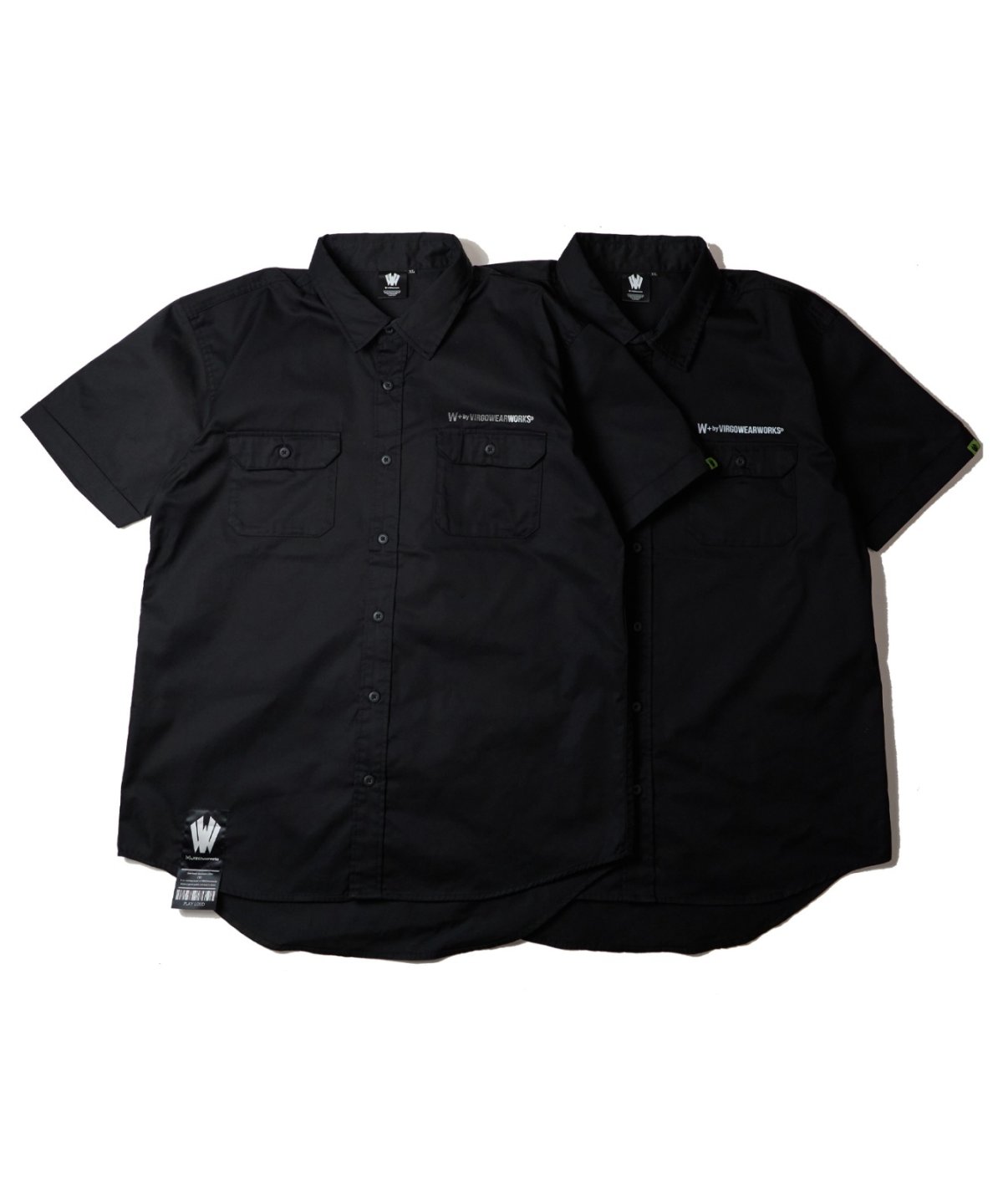 画像1: 【W】Face Logo W-Shirts (1)