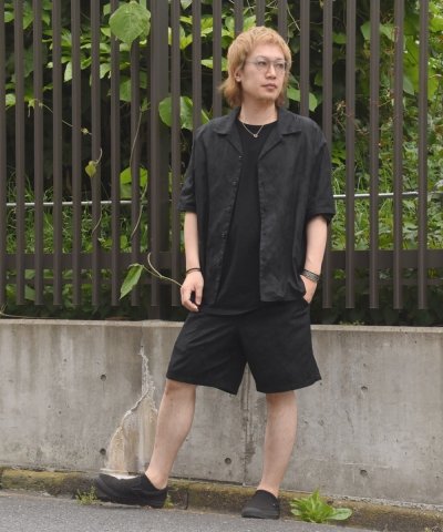 画像1: 【VIRGOwearworks】Shadow hawaiian shorts