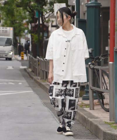 画像2: 【VIRGOwearworks】Shadow hawaiian shirts
