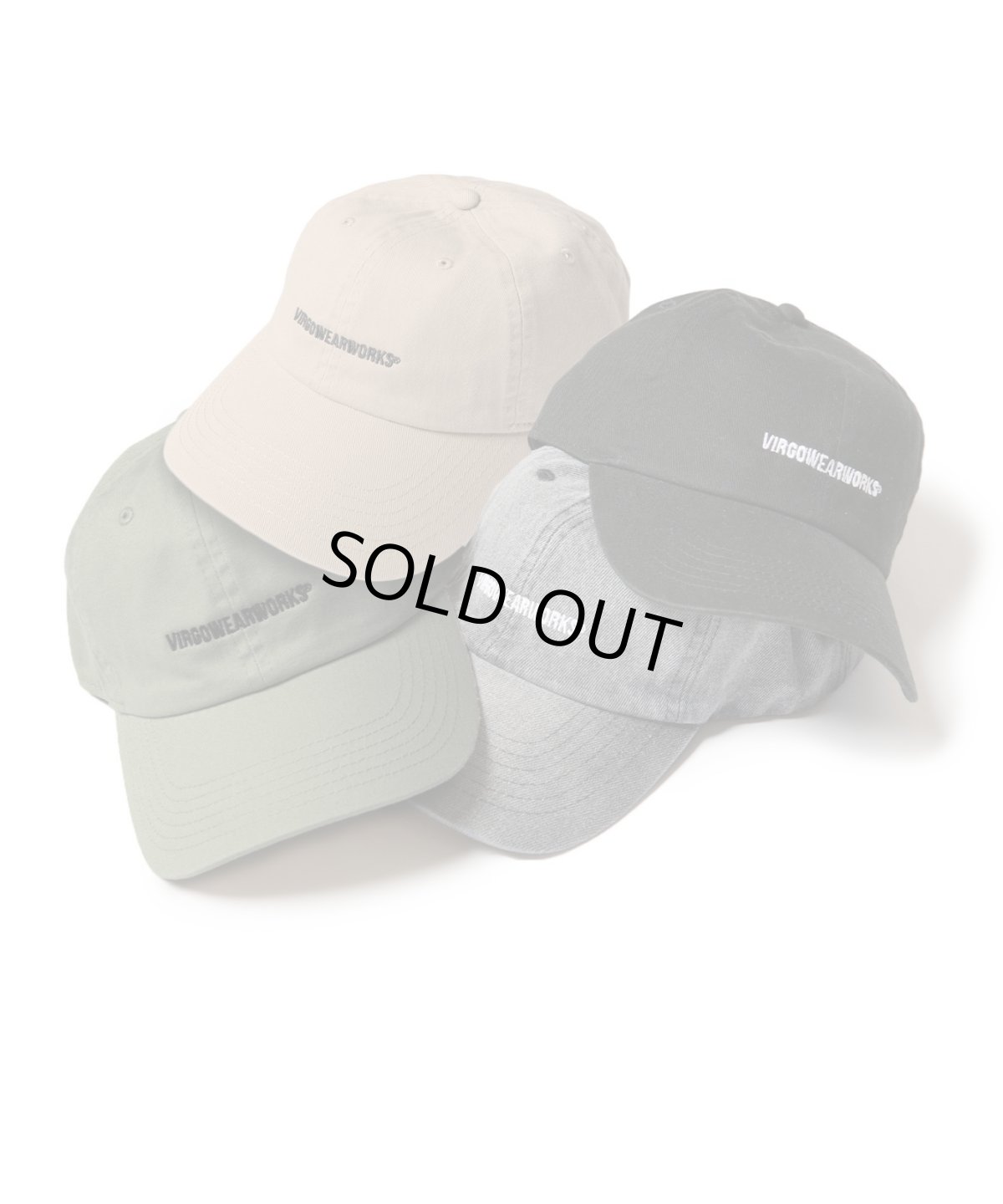 画像1: ＜再入荷＞【VIRGOwearworks】VG logo cap4 (1)
