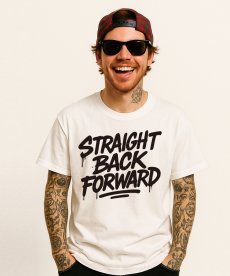 画像2: 【受注生産】6月15日(日)23時59分まで / STRAIGHT BACK FORWARD TEE (2)