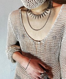 画像6: 【GARA】S BONE LONG NECKLACE & BRACELET SET (6)