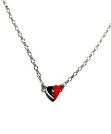 画像2: 【GARA】HALF HEART NECKLACE (2)