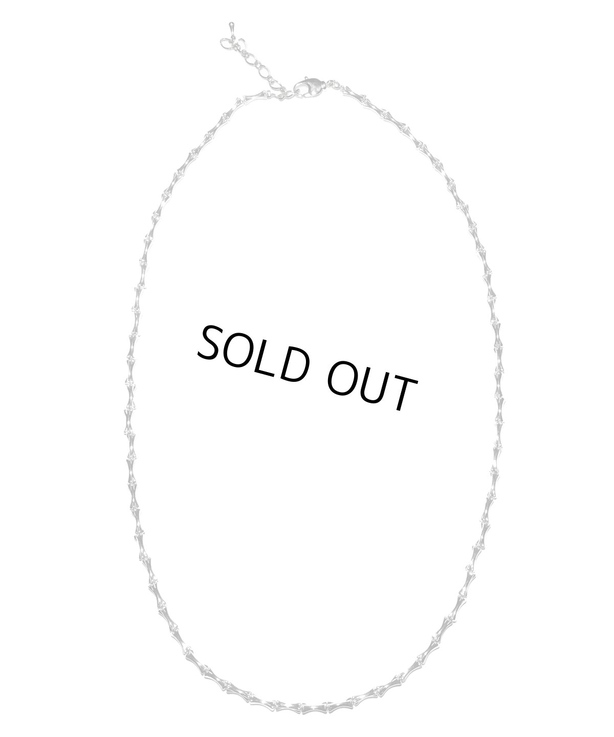 画像2: 【GARA】S BONE LONG NECKLACE & BRACELET SET (2)