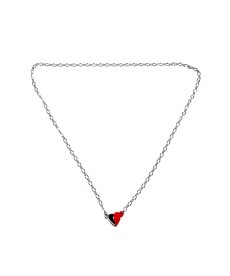 画像1: 【GARA】HALF HEART NECKLACE (1)