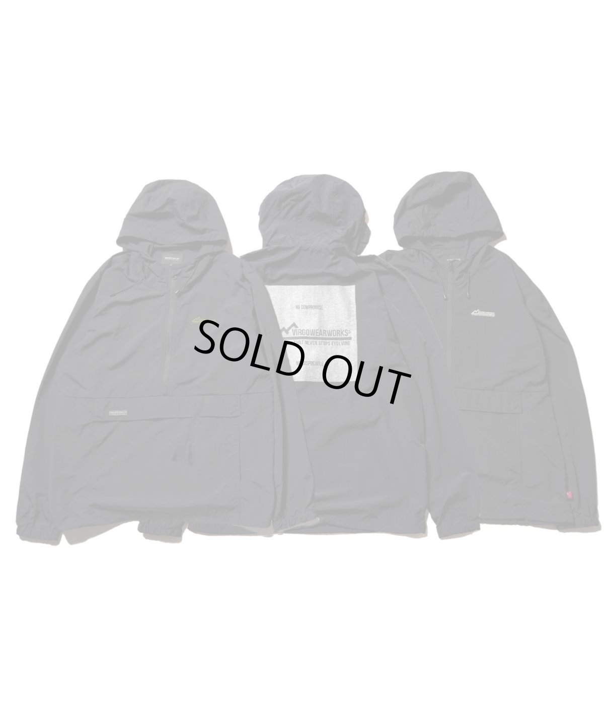 画像1: 【VIRGOwearworks】Void shell parka (1)