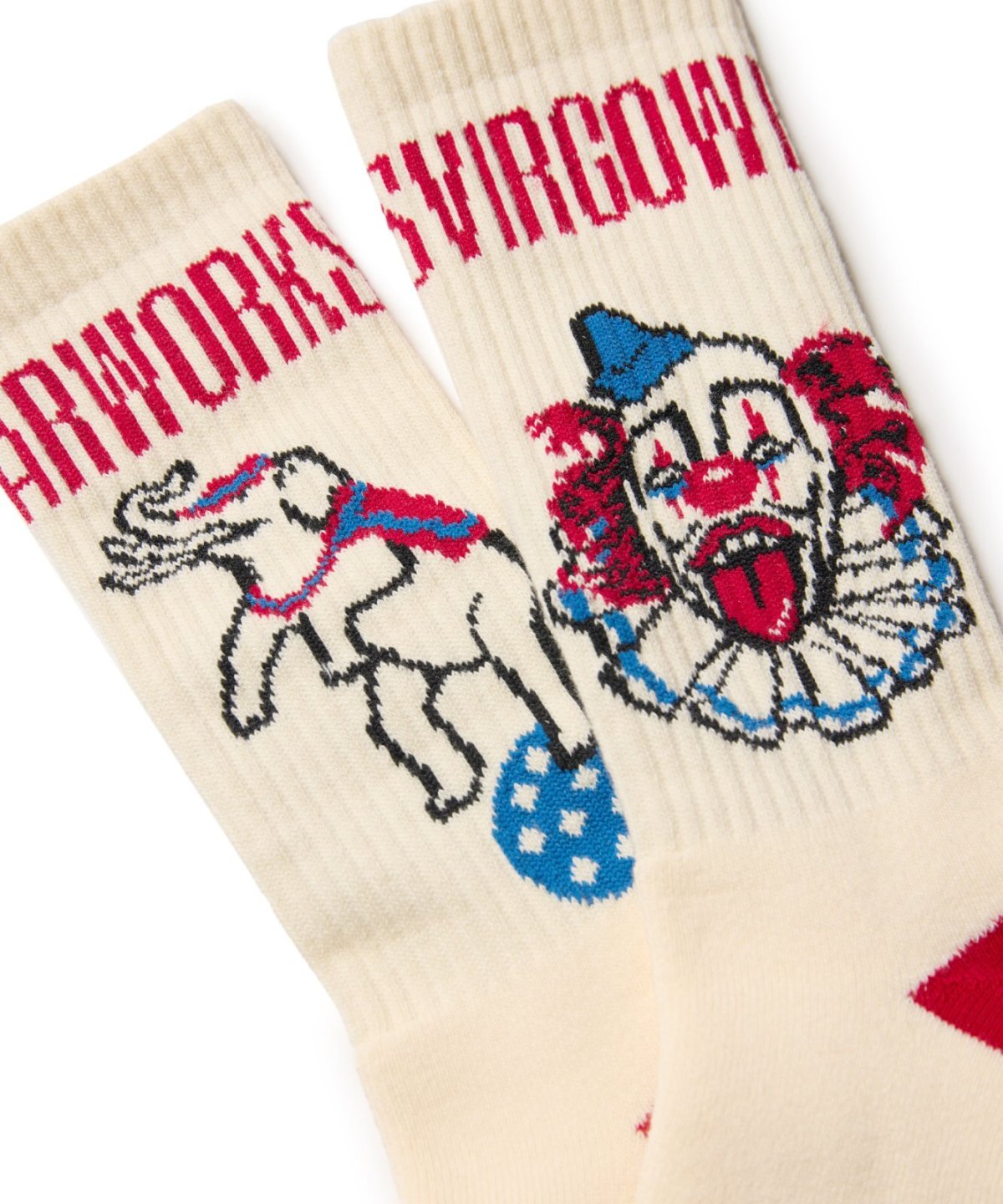 画像4: 【VIRGOwearworks】PIERROT INK SOCKS (4)