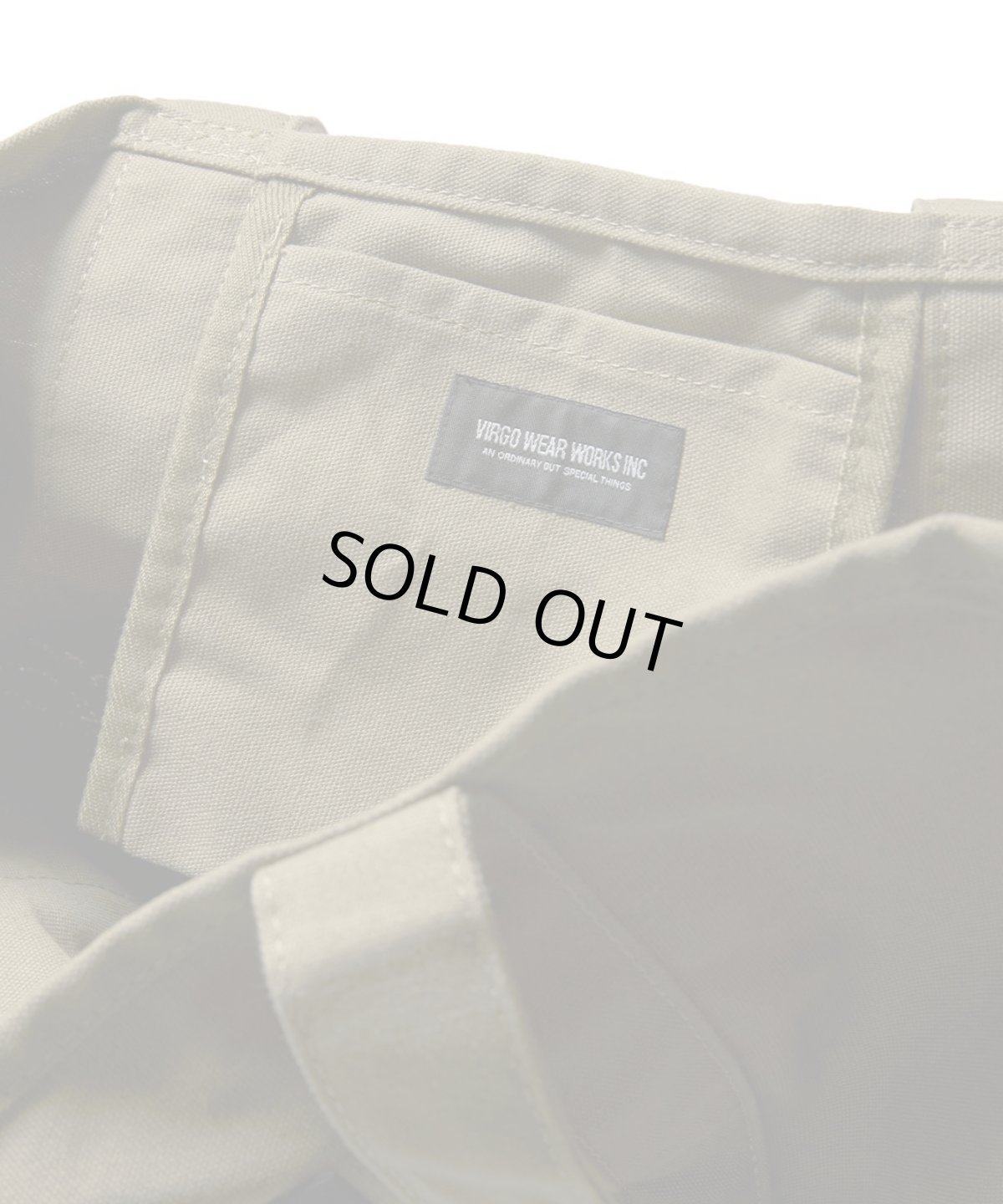 画像8: 【VIRGOwearworks】ARMOR CANVAS TOTE BAG (8)