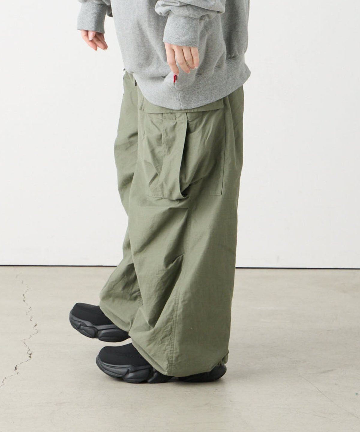 画像17: 【VIRGOwearworks】TANKER WIDE CARGO PANTS (17)