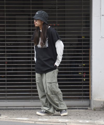 画像1: 【VIRGOwearworks】TANKER WIDE CARGO PANTS