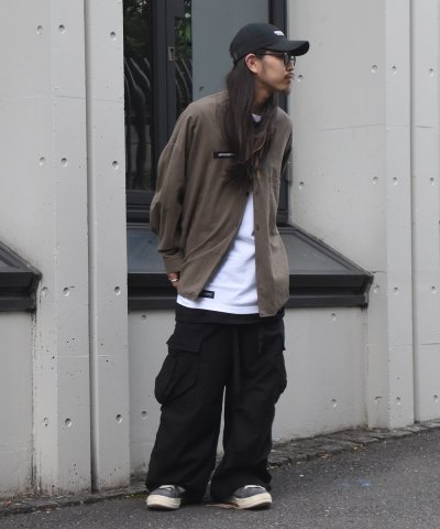 画像2: 【VIRGOwearworks】TANKER WIDE CARGO PANTS