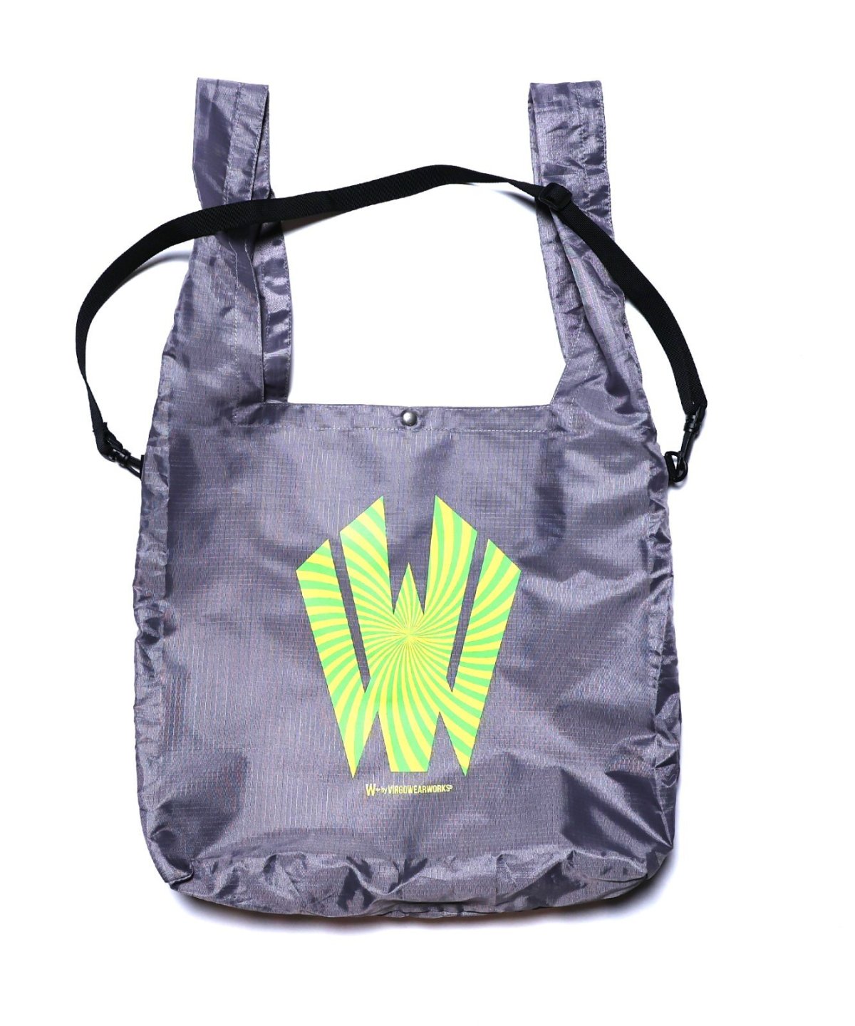 画像4: 【W】Warp logo 2way marche bag (4)