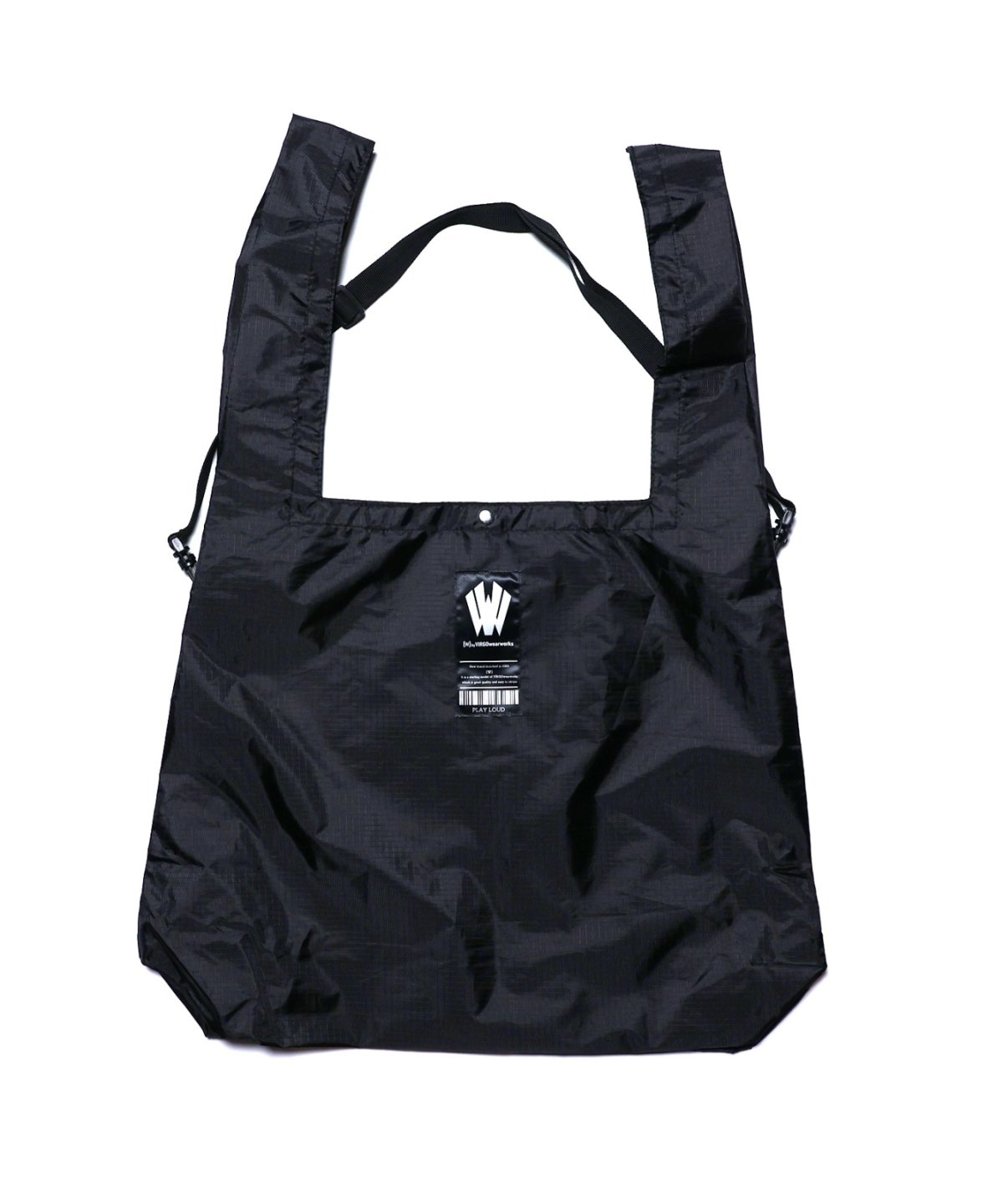 画像3: 【W】Warp logo 2way marche bag (3)